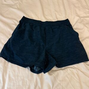 Lululemon Pace Breaker Navy Blue Shorts